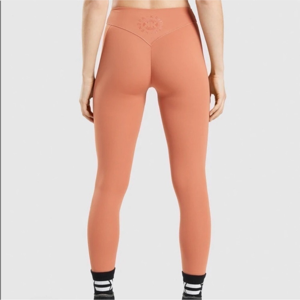2 for $40 Gymshark Earth Orange Kendra Kathryn 7/8 Seamless Leggings